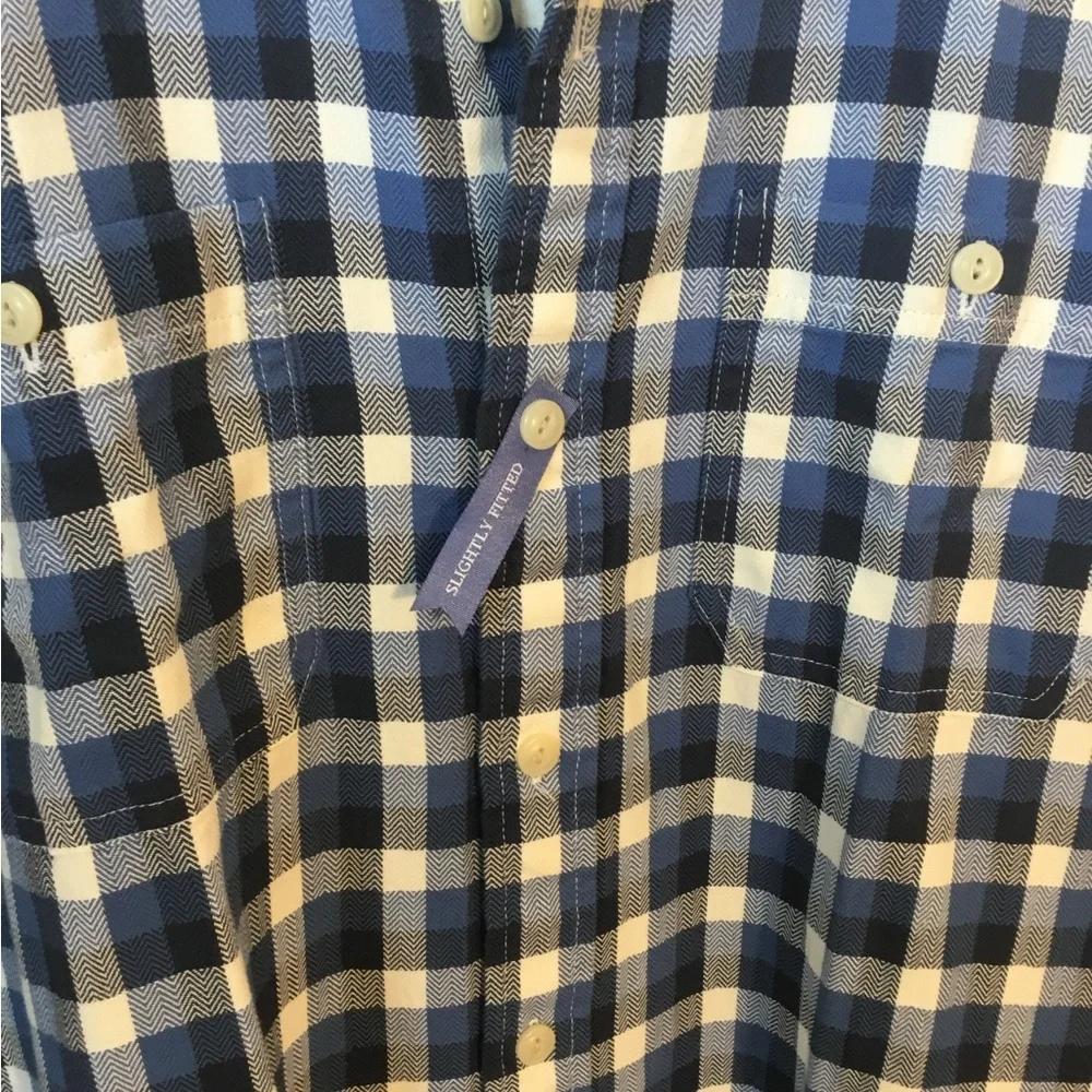 L.L. Bean Slightly Fitted 100% Cotton Flannel Shirt - NWOT - Picture 4 of 5